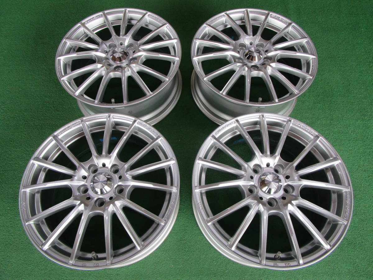 展示未使用品 Weds Sport SA-35R 4本 17×7J+48 pcd114.3 スイフトスポーツ レヴォーグ MAZDA3 CX-3 C-HR 熊本 送料安い 3000円～