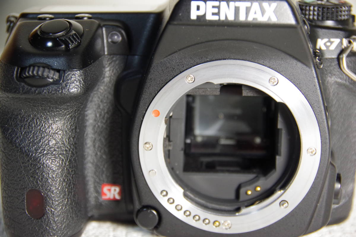 PENTAX K-7 中古動作品（黒死病対策品）⑤ PENTAX ペンタックス ボディ 黒