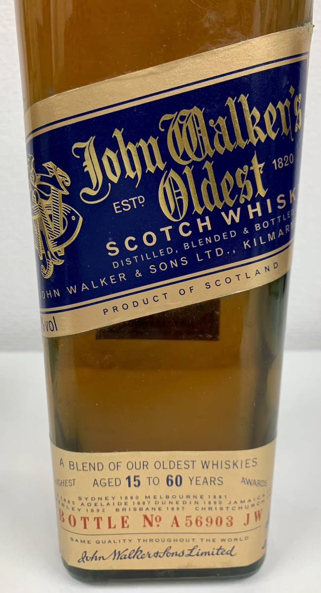 Walker Johnnie ジョニーウォーカー 未開栓 古酒 Oldest - 未開封