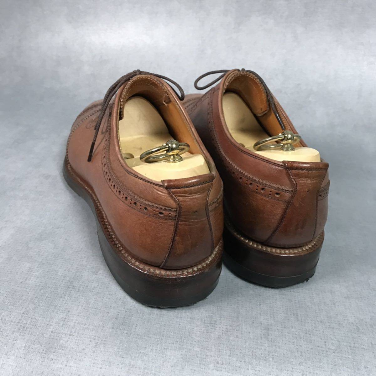 高級モデル スコッチグレイン 匠シリーズ ストレートチップ 内羽根