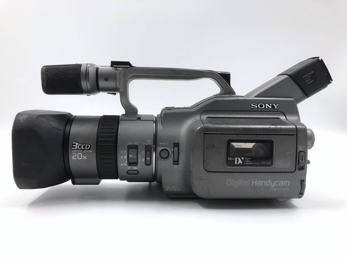 SONY DCR-VX1000 ビデオカメラ ソニー動作未確認 動作OK】 SONY