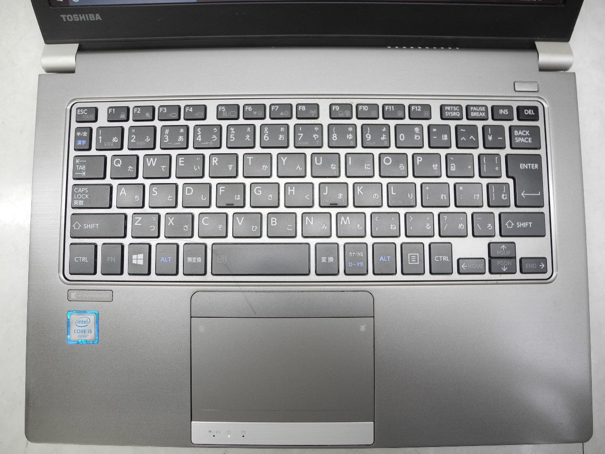第6世代 東芝 dynabook R63/D Core i5 2.30GHz/8GB/SSD256GB/無線/Bluetooth/カメラ ...