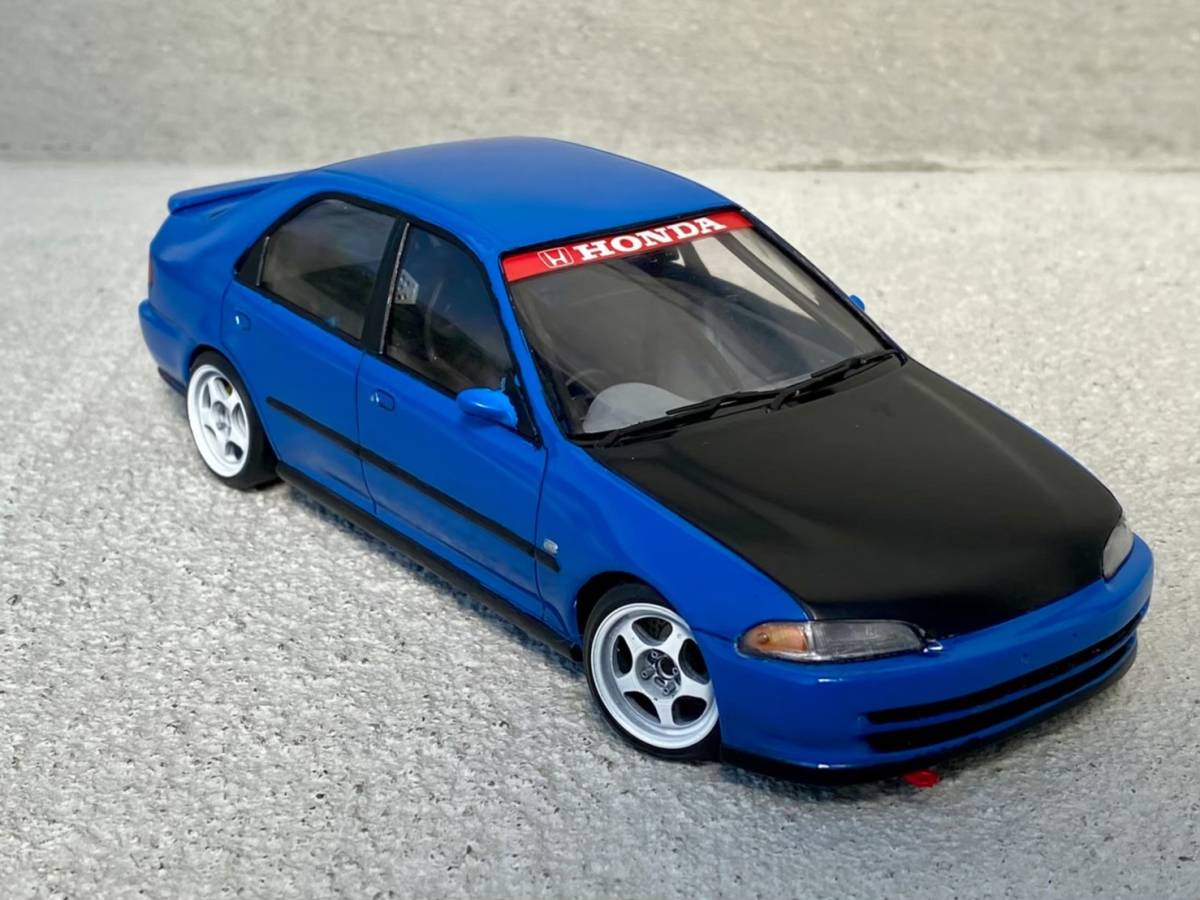 ハセガワ1/24 ホンダシビックフェリオ(完成品)(完成品)｜売買された 
