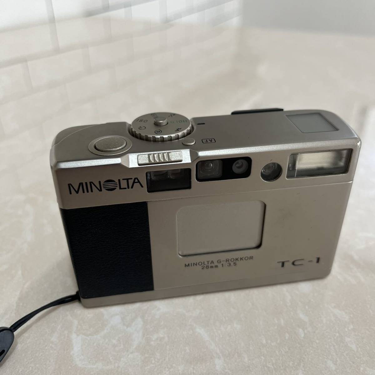 1円~中古品 MINOLTA ミノルタ TC-1 MINOLTA G-ROKKOR 28mm1:3.5 