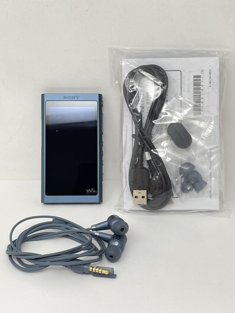 170【動作確認済】 SONY WALKMAN NW-A55 16GB ブルー SONY WALKMAN NW