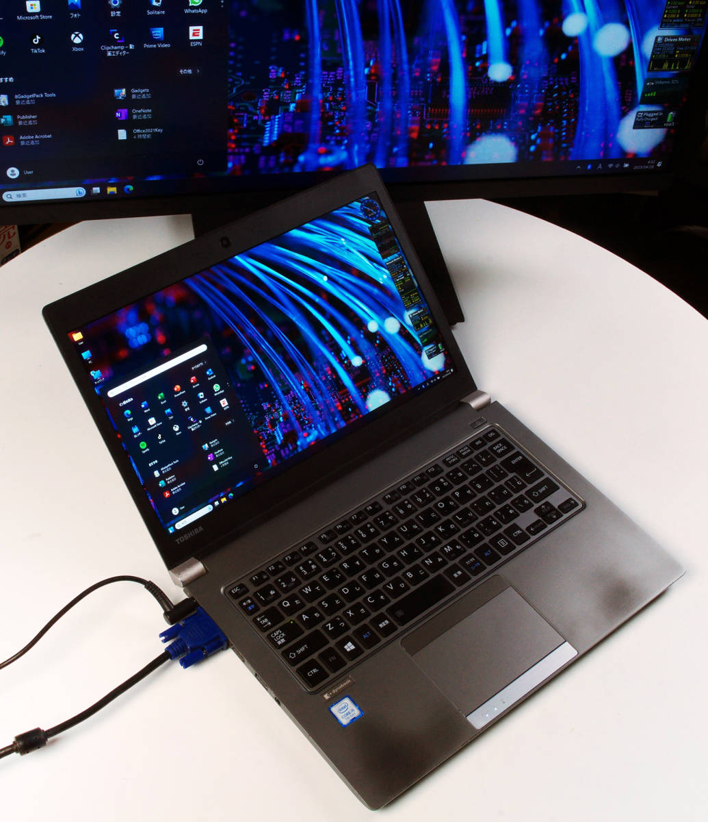 dynabook R63/J Core i5-7200U(2Core4Thread) Mem8GB SSD256GB FHD