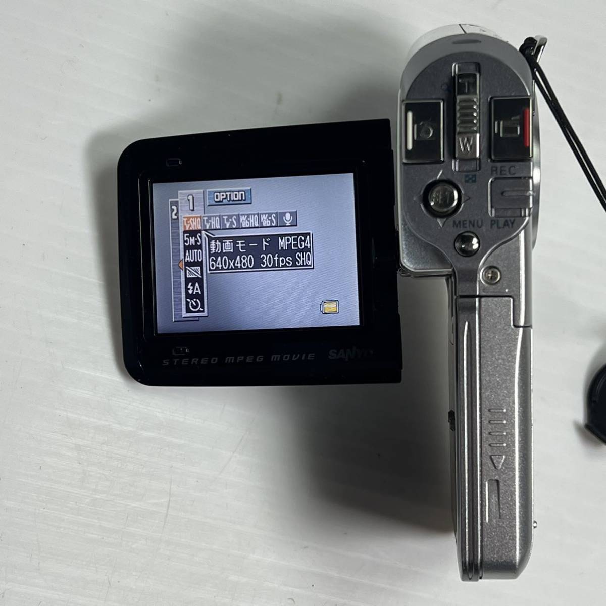 付属品多数】 美品 SANYO Xacti DMX-C5 ホワイト 取説付き 付属品多数】