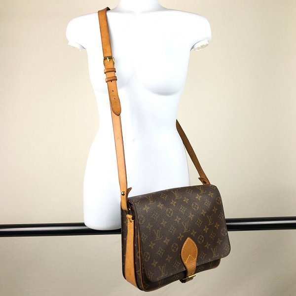 LOUIS VUITTON ルイヴィトン モノグラム カルトシエール ショルダーバッグ 斜め掛け ショルダー M51252 メッセンジャー 正規品 保証 最落無