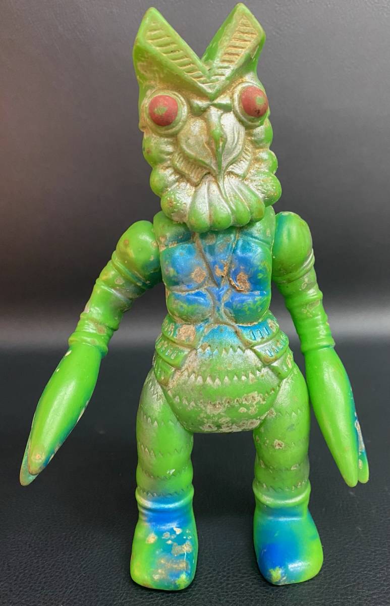 バルタン星人 ブルマァク ソフビ 当時物 ウルトラマン 怪獣 フィギュア