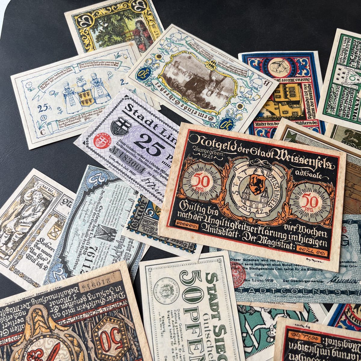 ノートゲルト 紙幣 美品 50枚 第一次世界大戦 世界の貨幣 写真複数添付