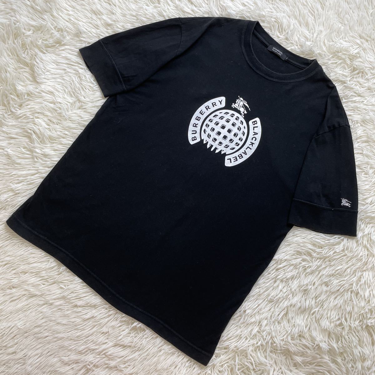 激レア バーバリーブラックレーベル BURBERRY BLACK LABEL 半袖Tシャツ 