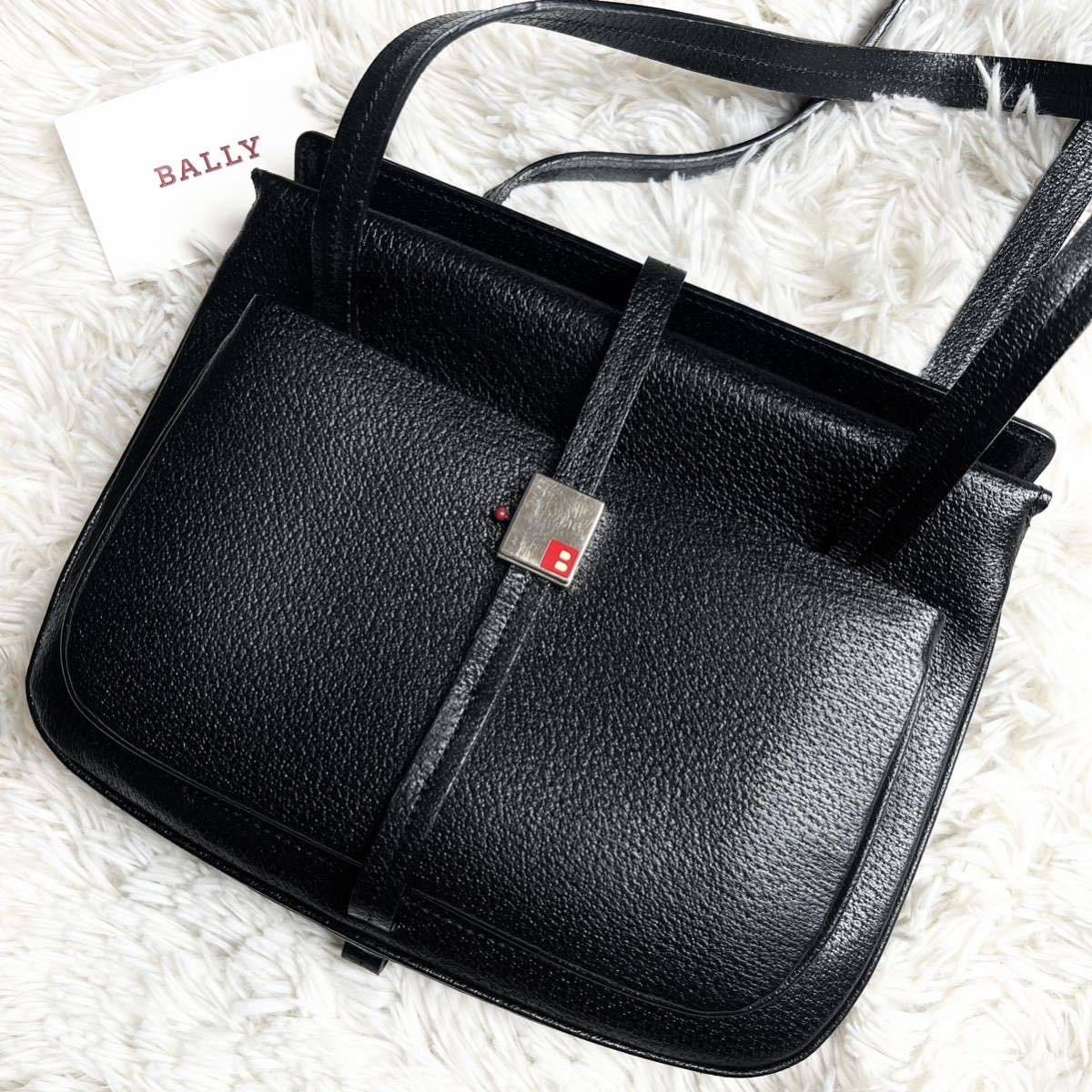 1円〜 美品 BALLY バリー メンズ ビジネス ハンドバッグ ショルダー 