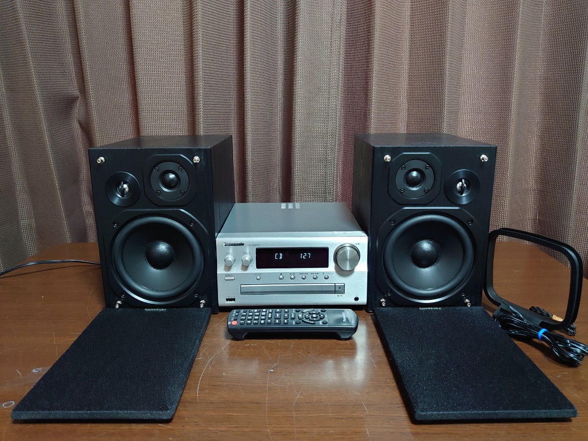パナソニック Panasonic Bluetooth機能搭載高性能CDコンポ SC-PMX70