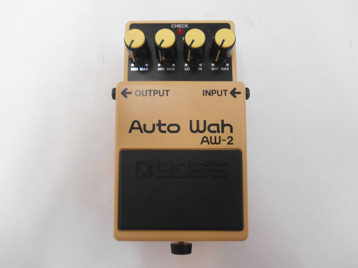 機材祭 ボス オートワウ AW-2 現状品 作動未確認 希少 BOSS Auto Wah