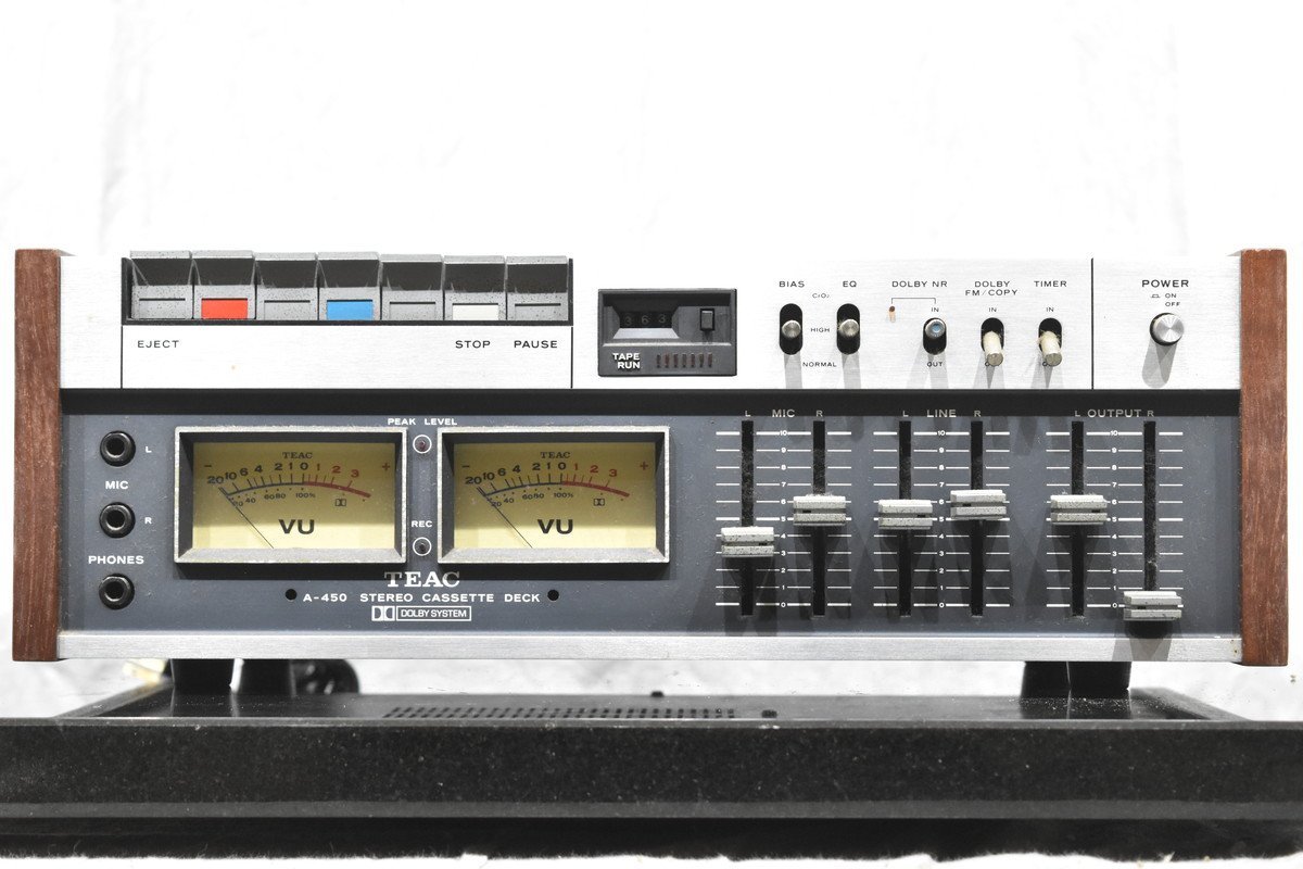 A-450 ティアック カセットデッキ TEAC - ジャンク | ステレオ