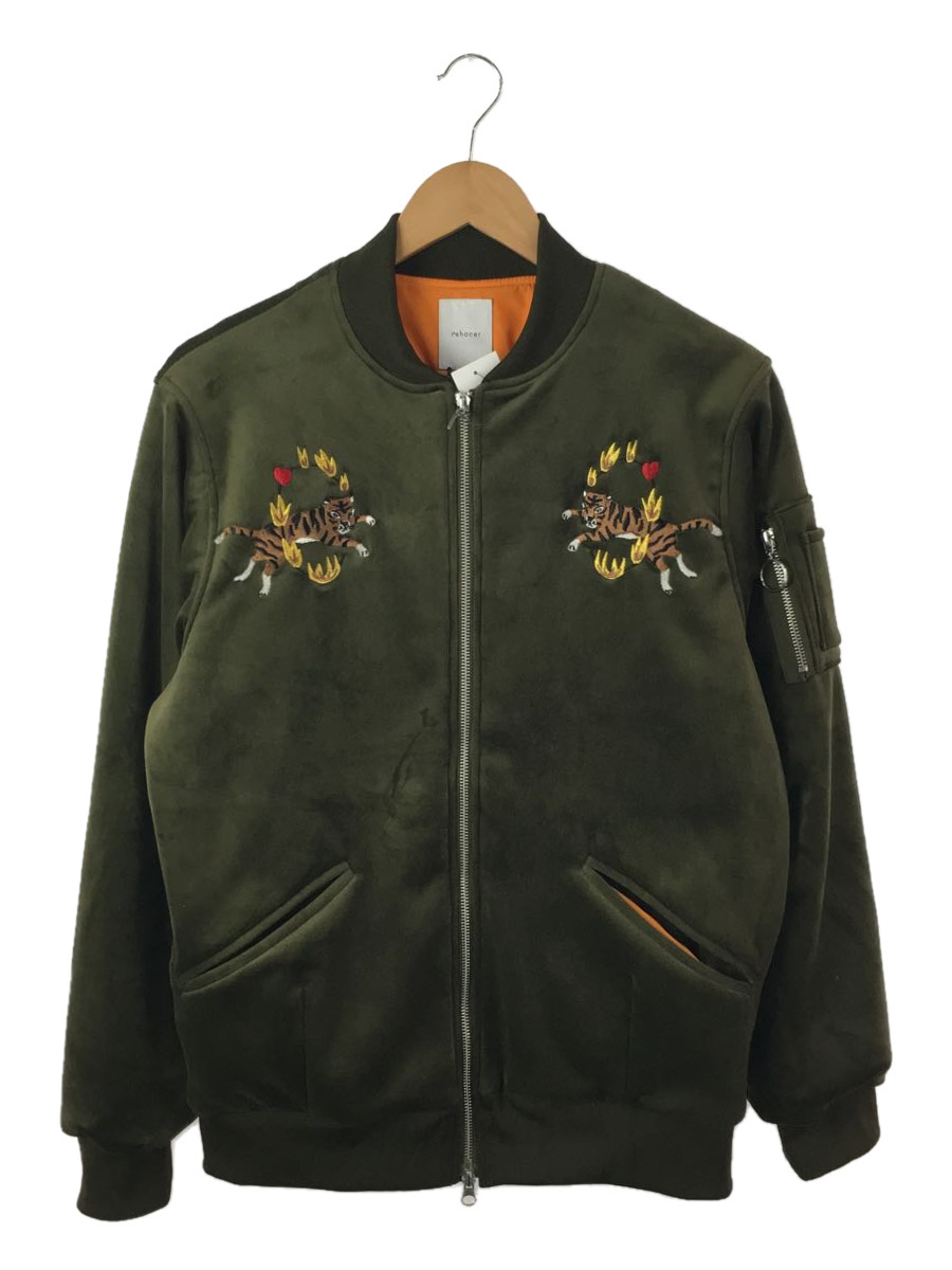 rehacer◆リトルタイガー ベロアスカジャン/M/ベロア/KHK