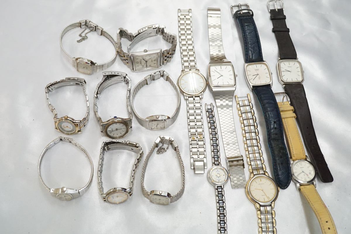 F118 SEIKO/セイコー 腕時計 15点セット ヴィンテージ アクセサリー メンズ用 レディース用 大量 まとめて おまとめ まとめ売り 不動品