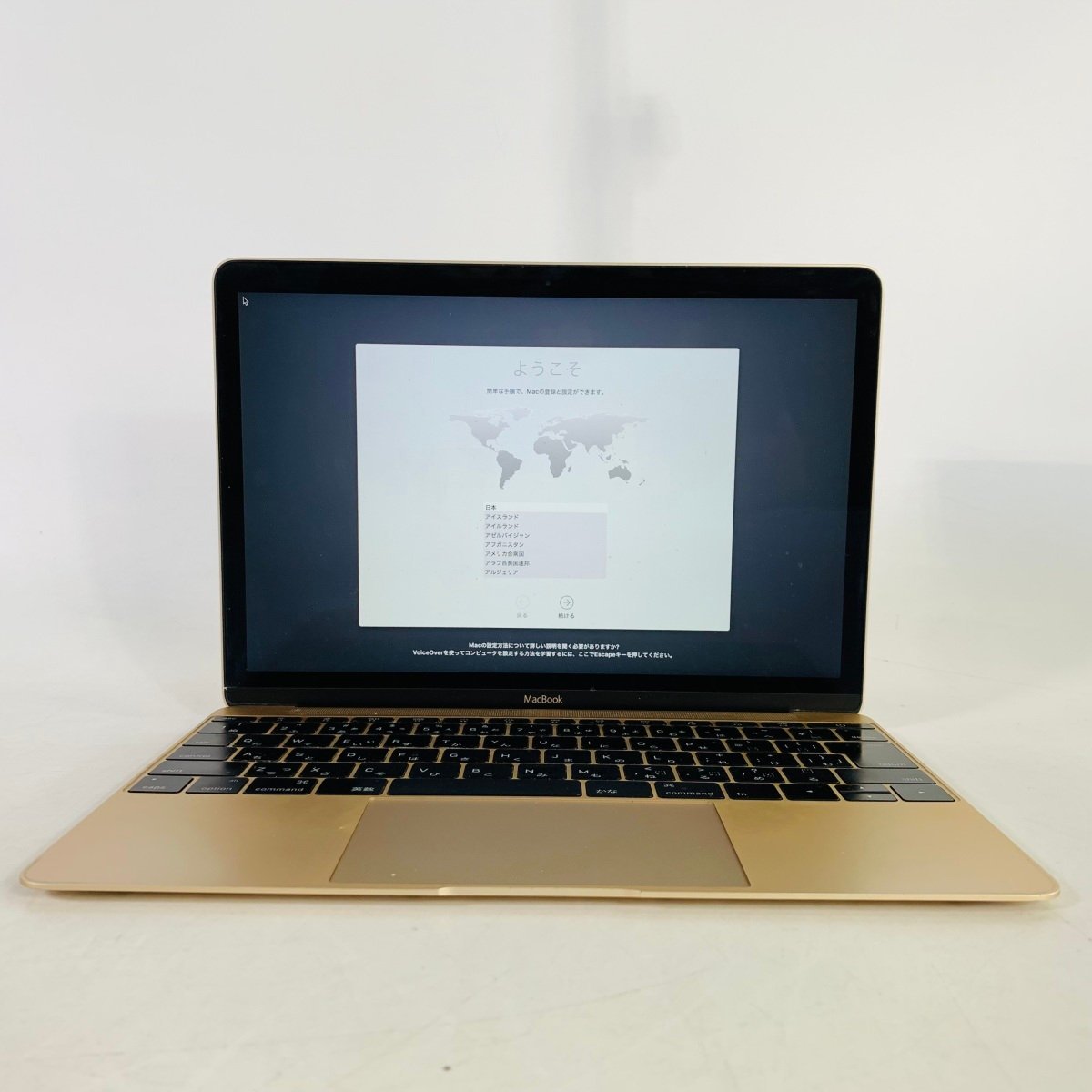 ジャンク MacBook 12インチ (Early 2016) Core m3 1.1GHz/8GB/SSD