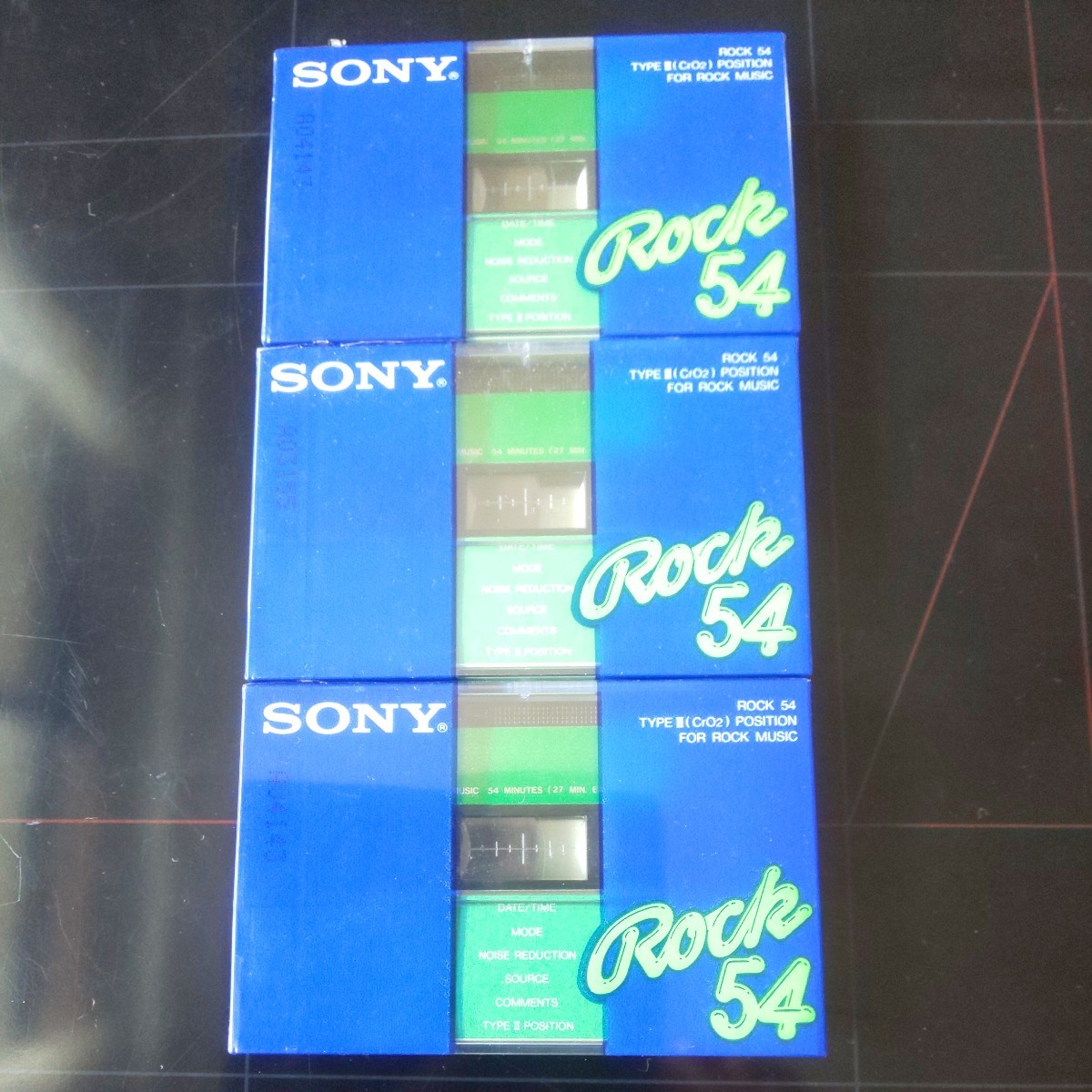 SONY カセットテープ Rock54