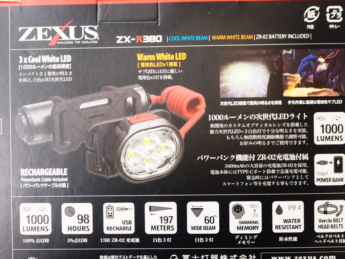ゼクサス ZX-R380 ヘッドライトZX-R380 (冨士灯器)｜ヘッドライト