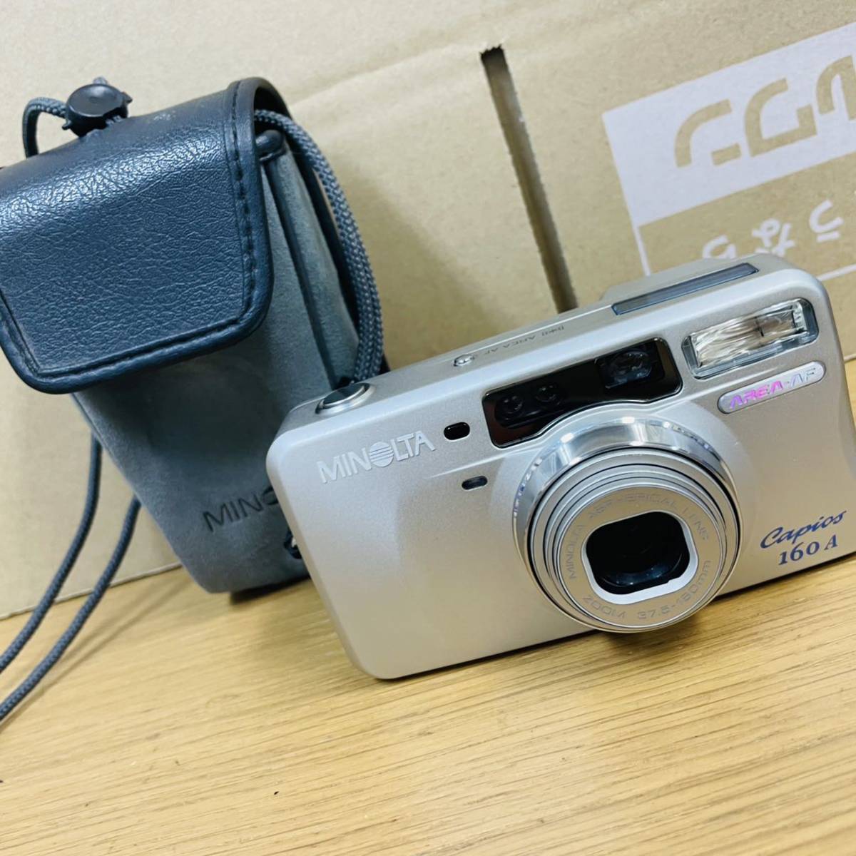 Minolta Capios 160A コンパクトフィルムカメラ ケース付き NN1776