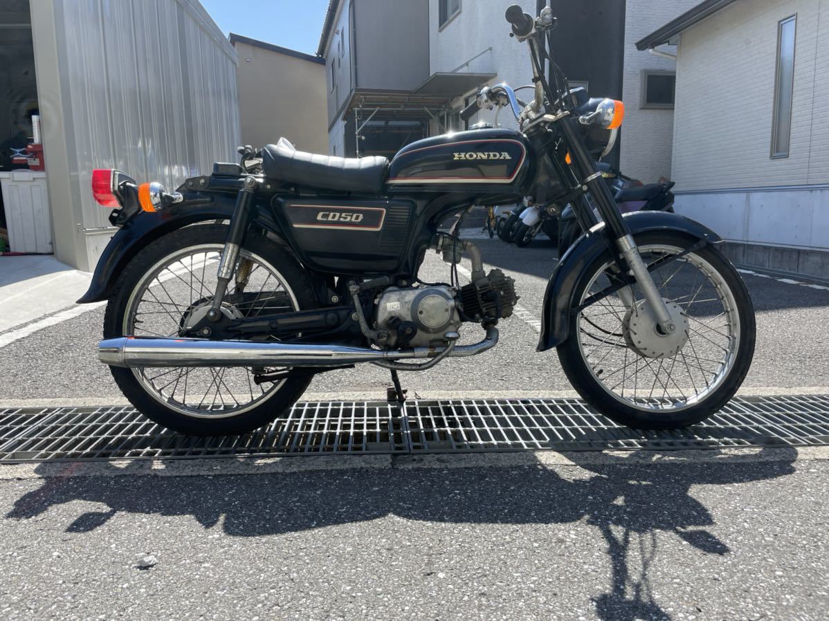 HONDA CD50 レストアベース 現状 ジャンク