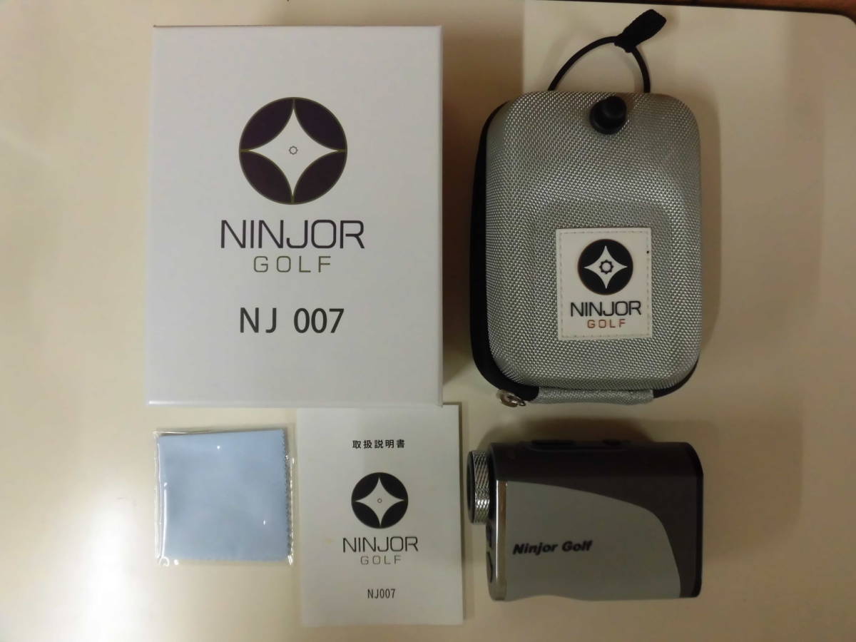 NINJOR GOLF 充電式レーザー距離計 NJ 007 ◇ゴルフ距離計測器 【公式