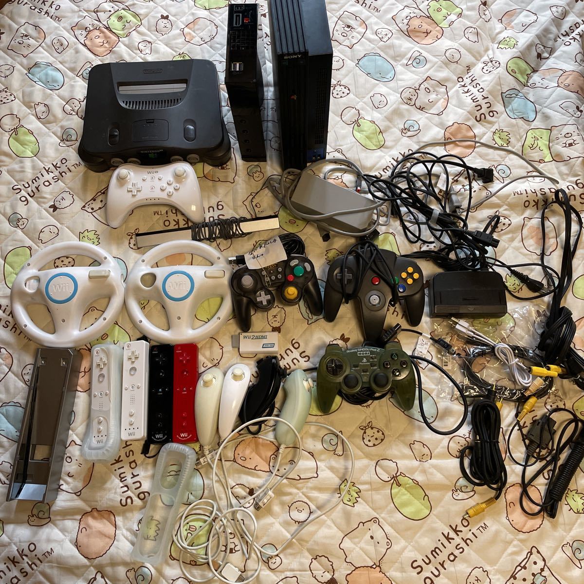 ジャンク品)ゲーム機本体、コントローラーなどまとめ売り 