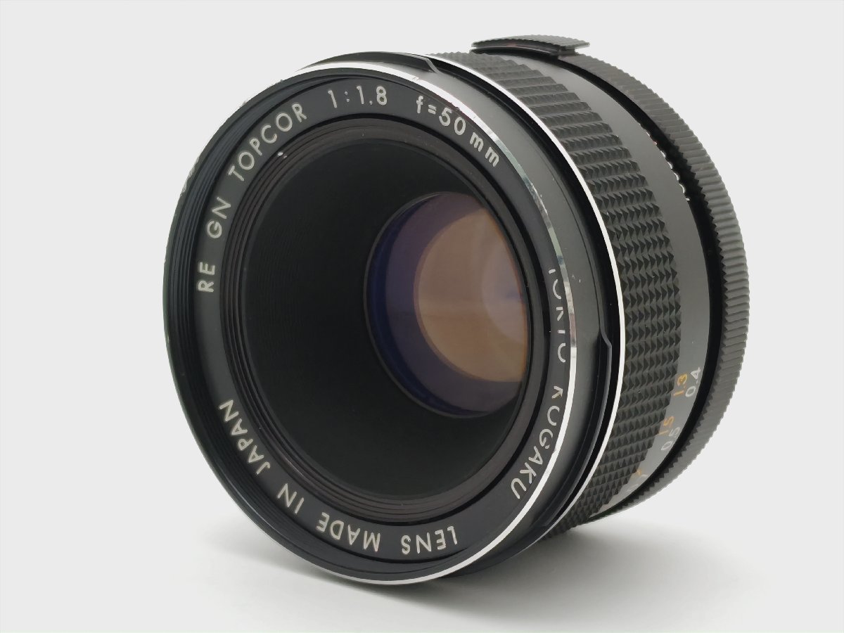 ☆希少！超美品☆RE GN TOPCOR 50mm F1.8 L39変換付き Topcon 50mm
