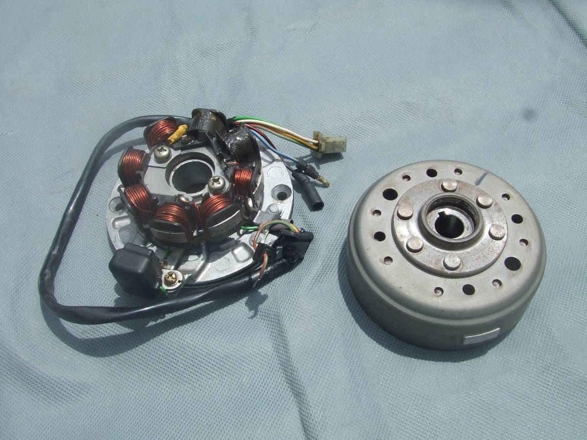 ホンダJAZZ ジェネレーター・フライホイールセット 12V 4mini 純正