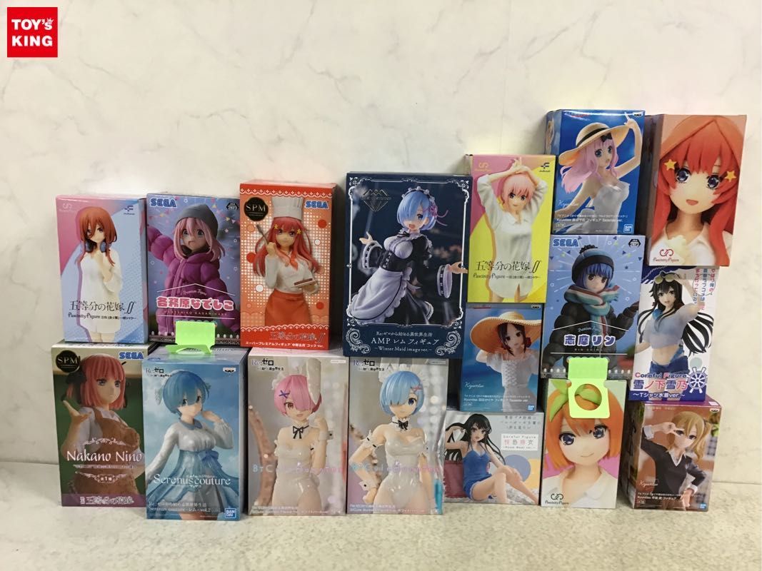  1円〜 同梱不可 ジャンク AMPフィギュア等 Re:ゼロから始める異世界生活 五等分の花嫁 ゆるキャン 他(コミック、アニメ)｜売買されたオークション情報、yahooの商品情報をアーカイブ公開 - オ その他