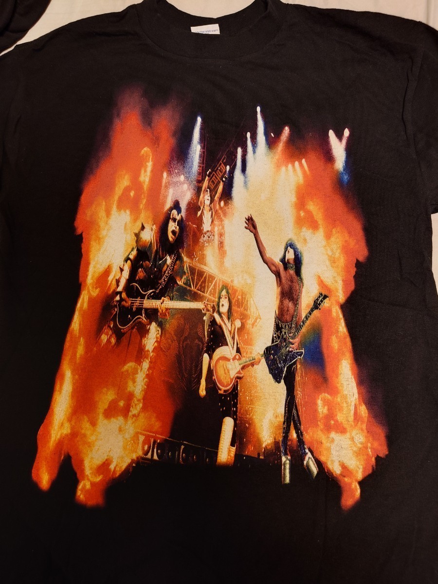 KISS FAREWELL TOUR Memorial Tシャツ ROCKS LAS CRUCES! I WAS THERE! サイズ L (44) 長期保管品 未使用