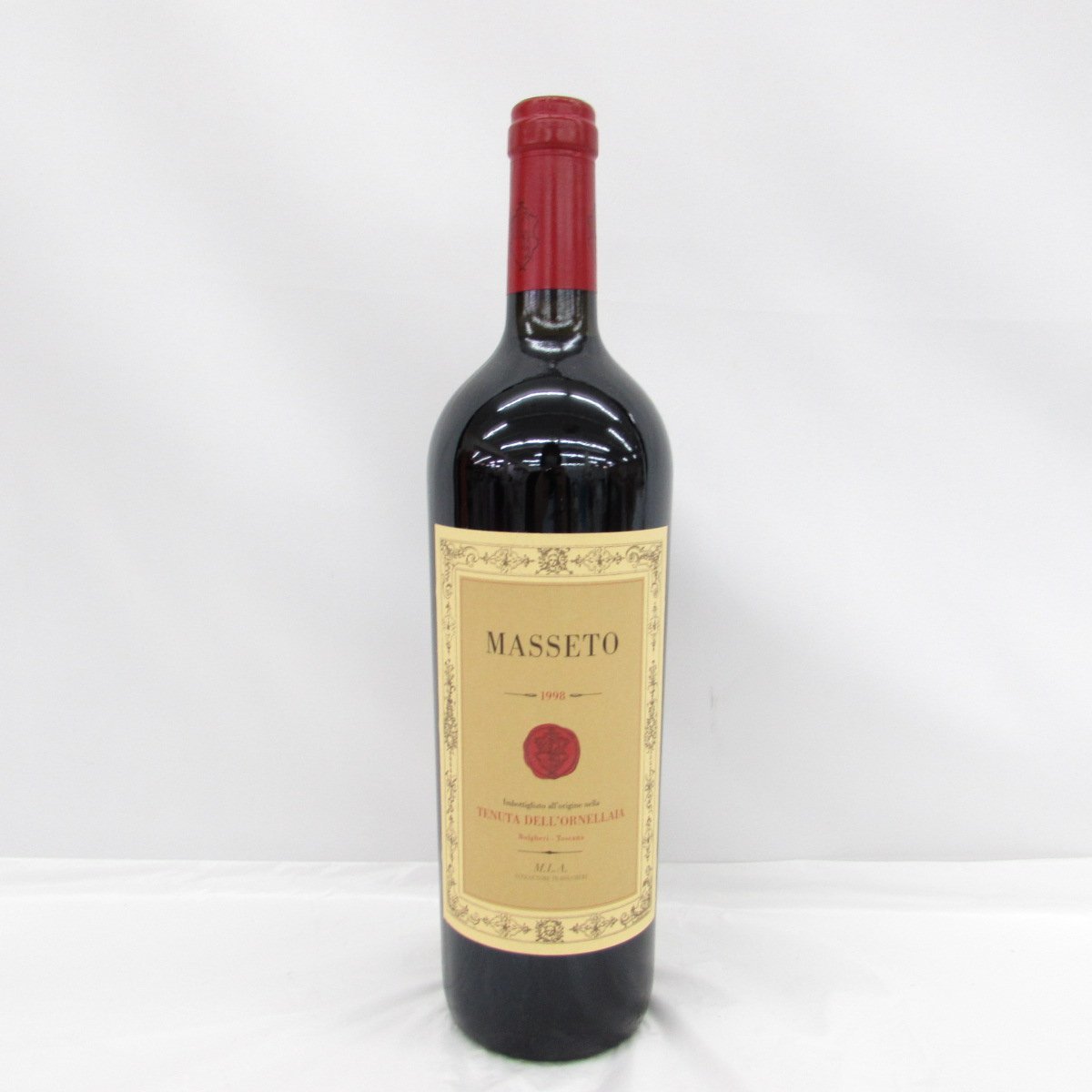 【未開栓】MASSETO マッセート 1998 テヌータ・デル・オルネライア イタリア 赤 ワイン 750ml 14.5％ 11273330 0506