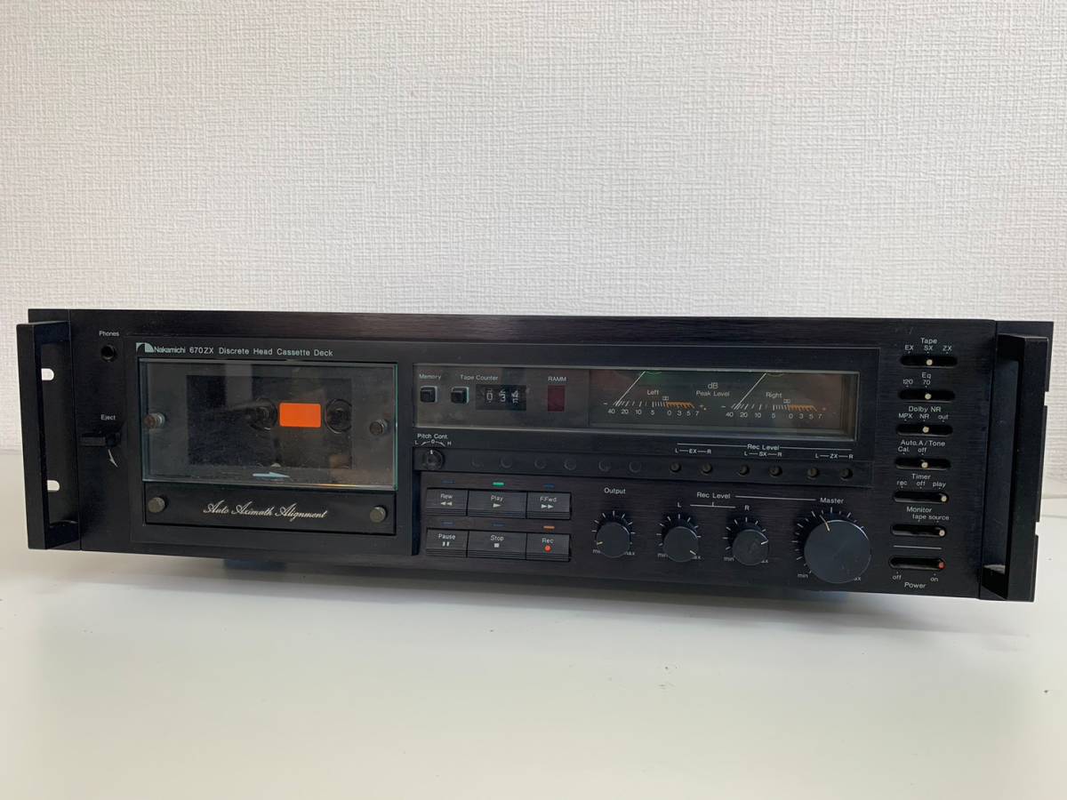日本通販 sk3841120/Nakamichi ナカミチ 670zx カセットデッキ 中古