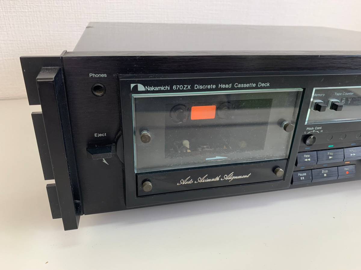 日本通販 sk3841120/Nakamichi ナカミチ 670zx カセットデッキ 中古