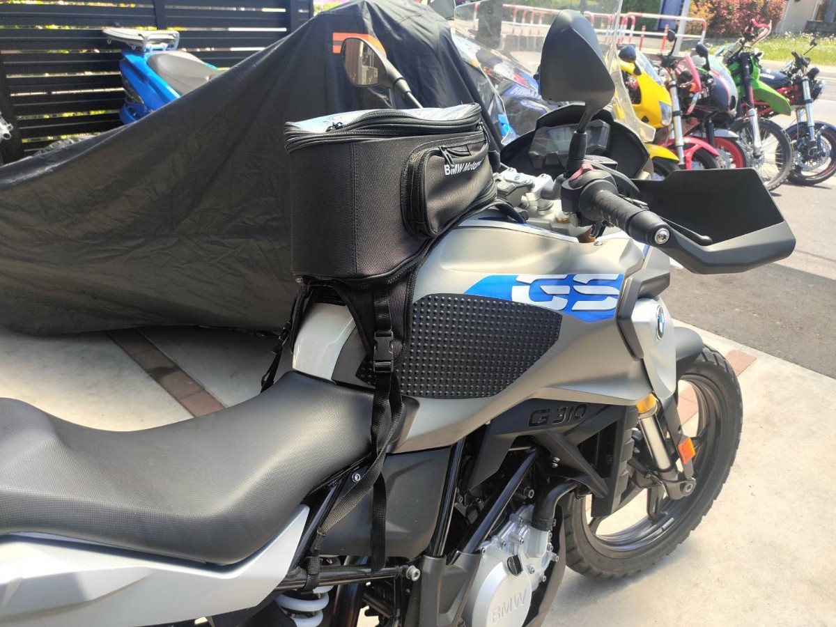 BMW純正オプション タンクバッグ G310GS G310R レインカバー付の入札 
