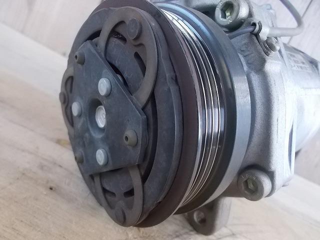スクラム ABA-DG17W エアコンコンプレッサー 1A43-61-450A 000705　エブリイDA17W/クリッパー DR17W スクラム マツダ エアコン Scrum 0 リビルト