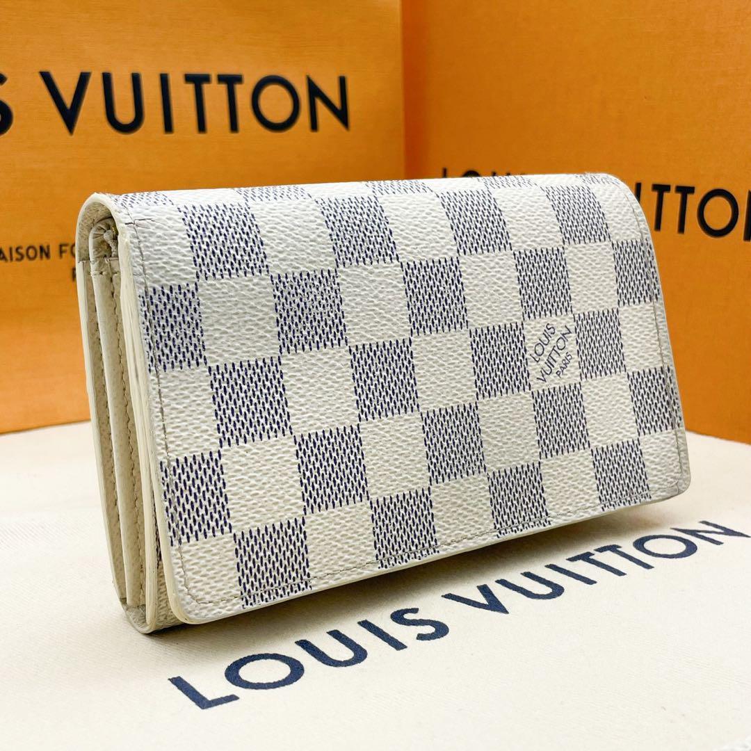 ルイヴィトン VUITTON ダミエ アズール ポルトフォイユ LOUIS