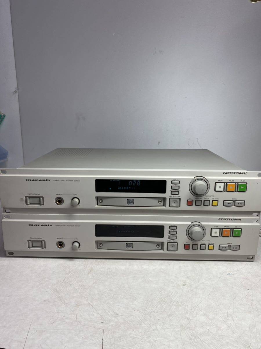【希少】マランツ Marantz CDR630 CDデッキ マランツ 業務用 希少】マランツ Marantz CDR630 CDデッキ マランツ 業務用