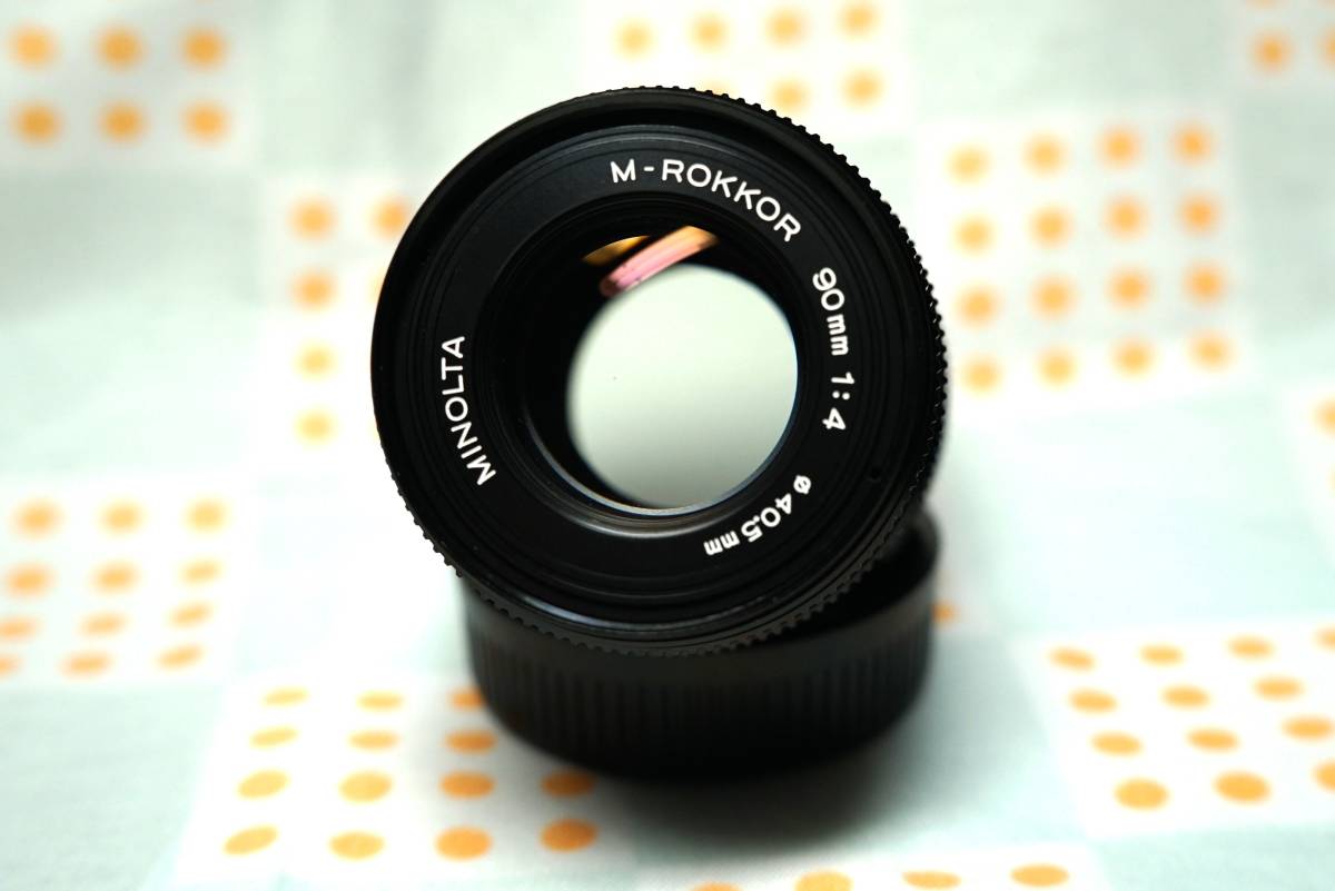 MINOLTA ミノルタ M-ROKKOR 90mm F4 ライカMマウント 実写済み