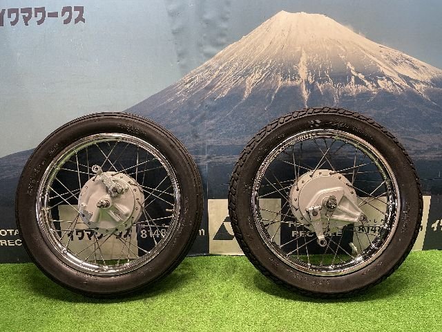 低価，品質保証 MD50 郵政カブ 郵便 14インチ 純正ホイールセット フロント&リア アクスルシャフト セット MD70 MD90(セット)｜売買されたオークション情報、yahooの商品情報をアーカイブ公開 - オークファン ホンダ用