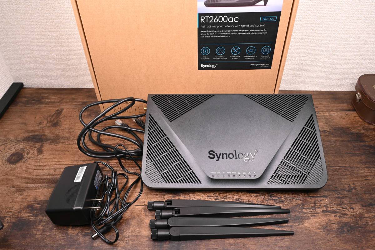 ☆Synology RT2600ac デュアルWAN対応高機能無線LANルーター メッシュ