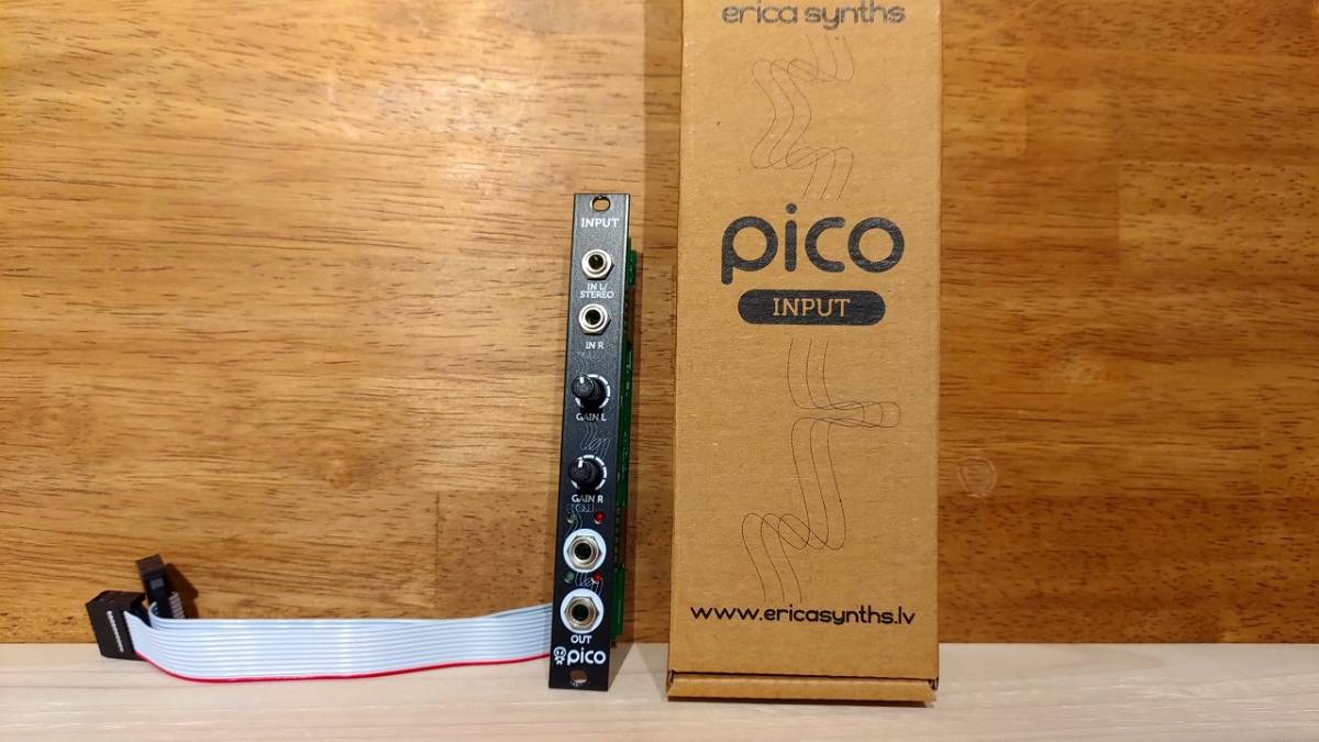 Erica Synths pico input モジュラーシンセ ユーロラック make noise