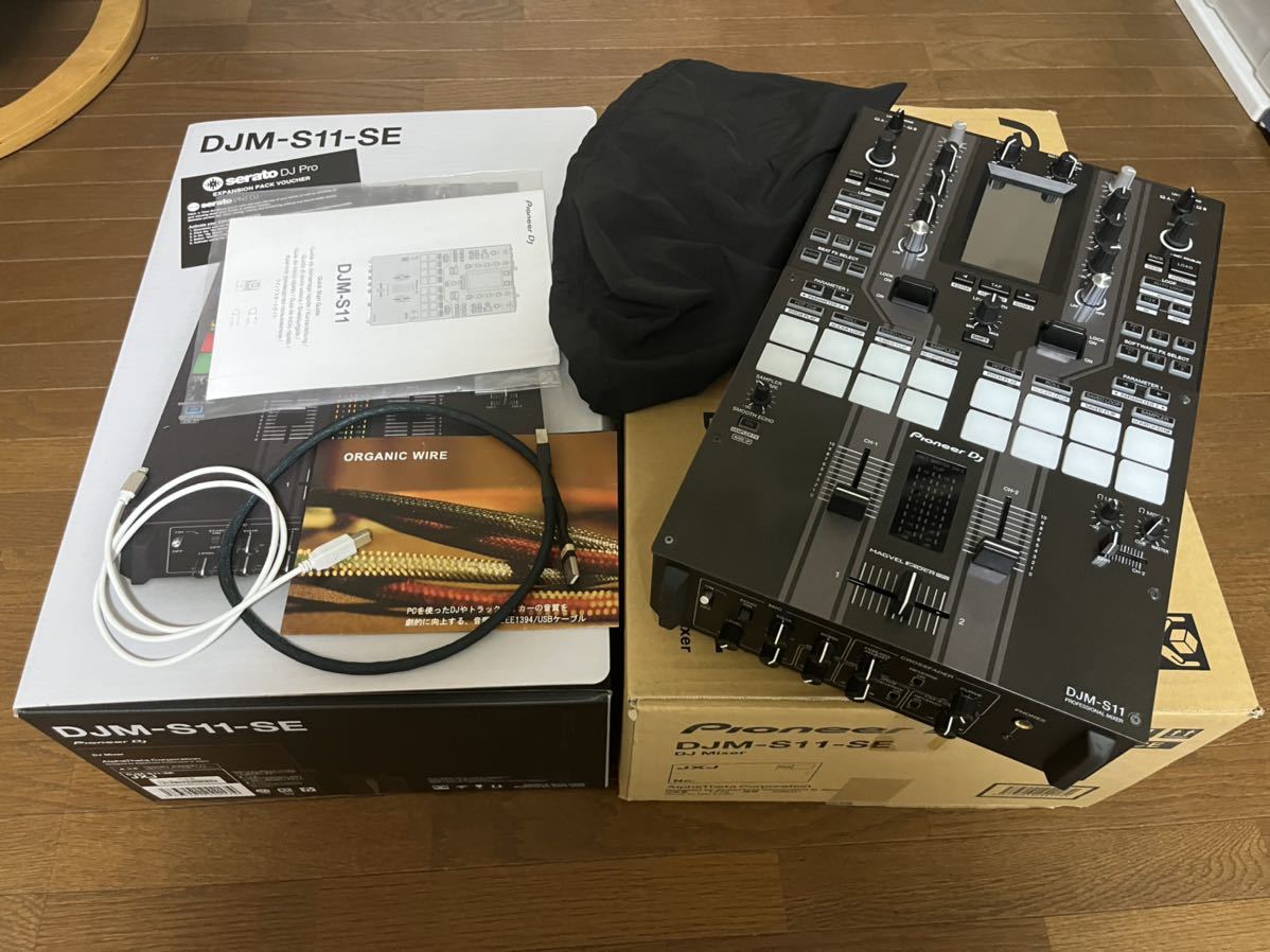 DJ DJM-S11 Pioneer + Decksaver 無償版Serato MAGMAキャリングケース