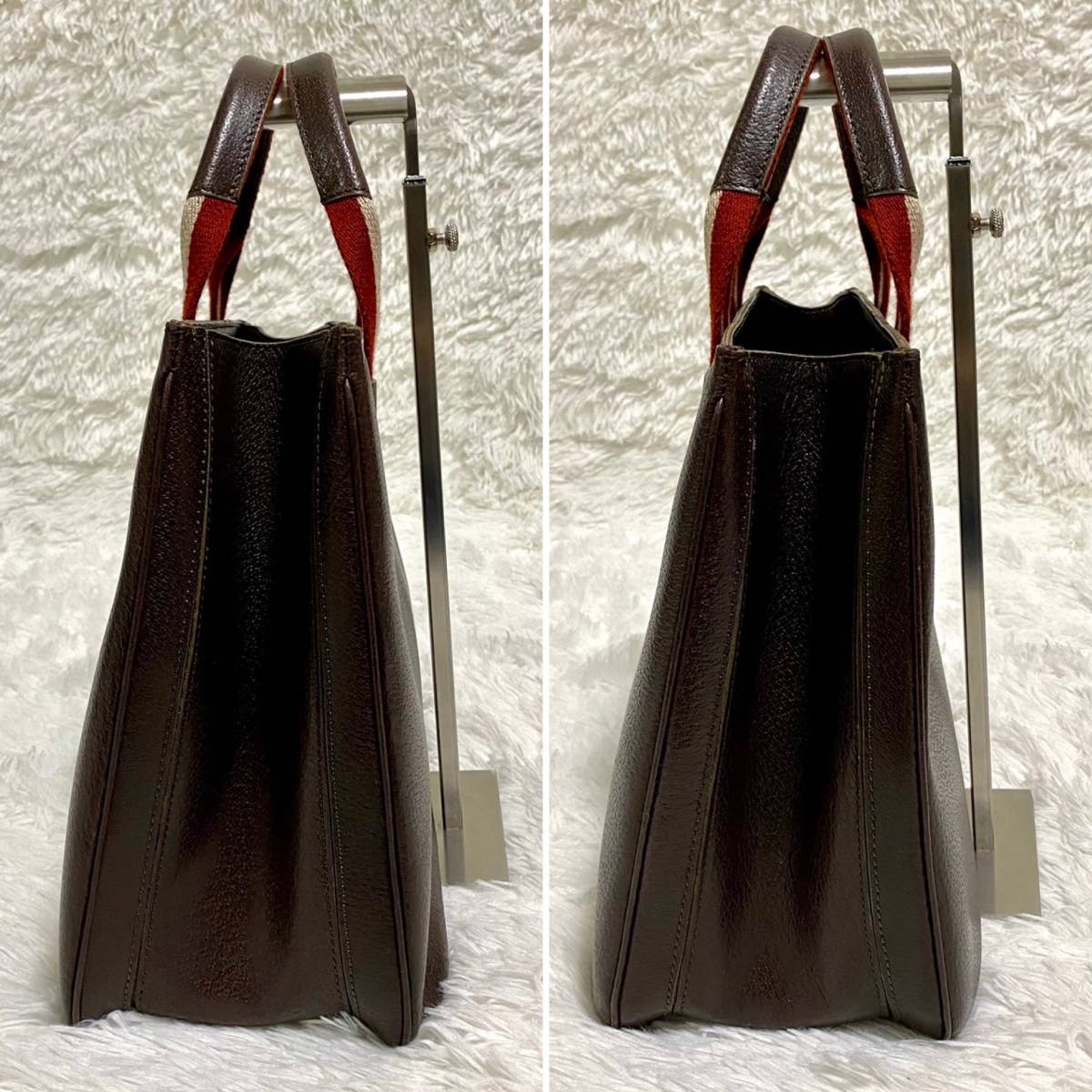 バリー BALLY キャンバス トートバッグ 中古・古着通販BALLY