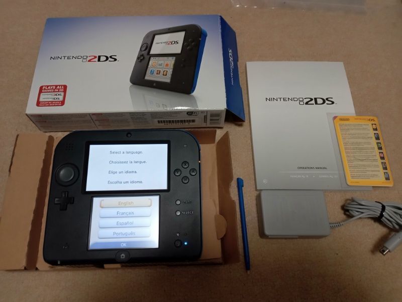 2DS本体　欧米版 2DS 本体(エレクトリックブルー) 北米版 海外版 中古 【公式通販】