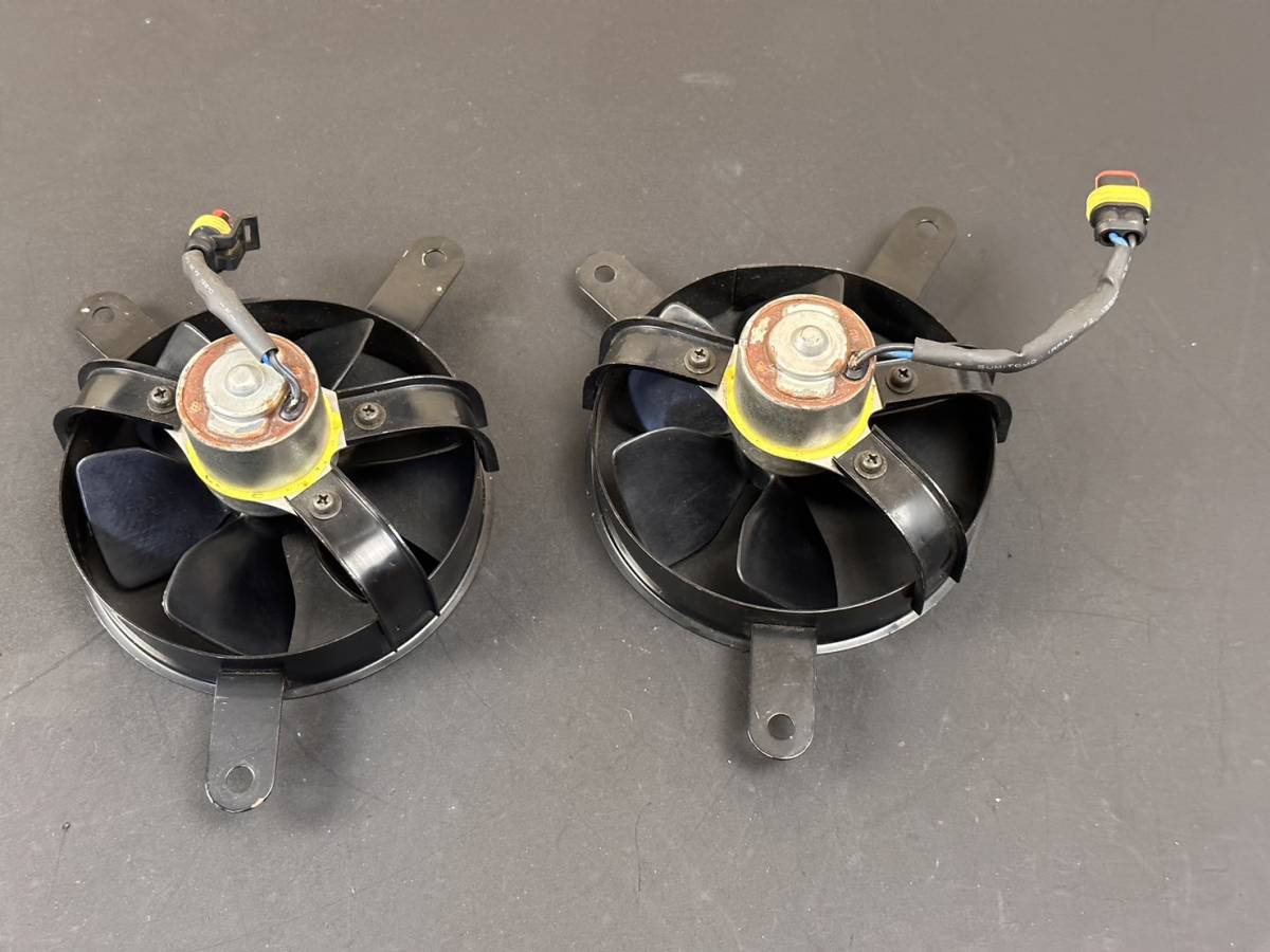 ◆X91 売切り! 実動 ドゥカティ 電動 ラジエターファン 2個セット