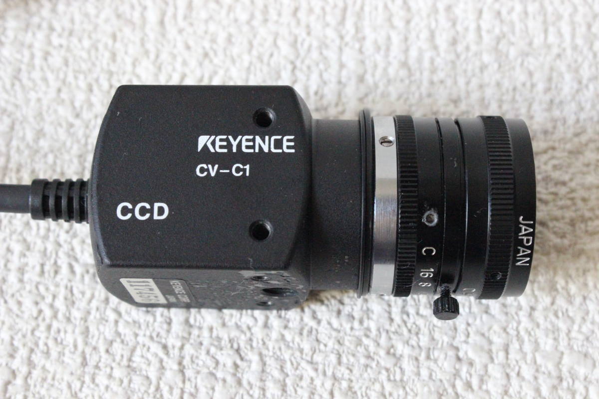 キーエンス KEYENCE シーケンサー 画像センサ CV-120 CCDカメラ CV-C1 