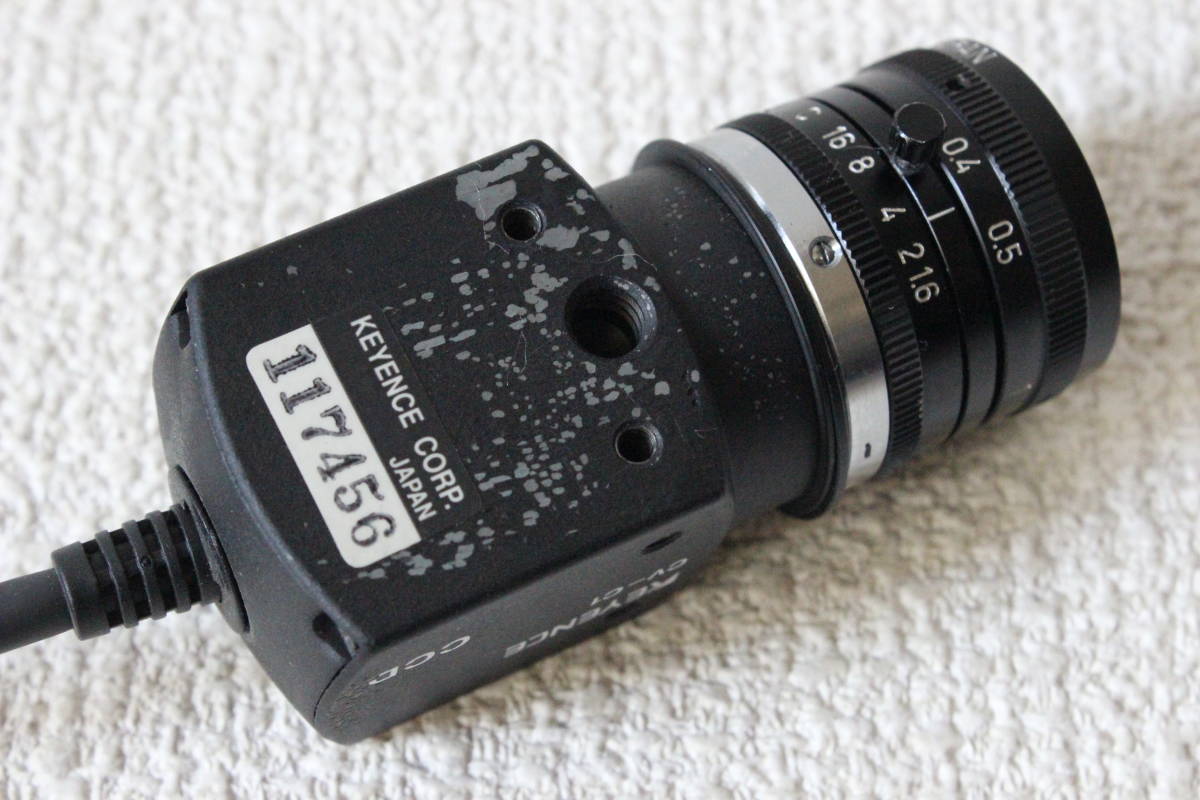 キーエンス KEYENCE シーケンサー 画像センサ CV-120 CCDカメラ CV-C1 
