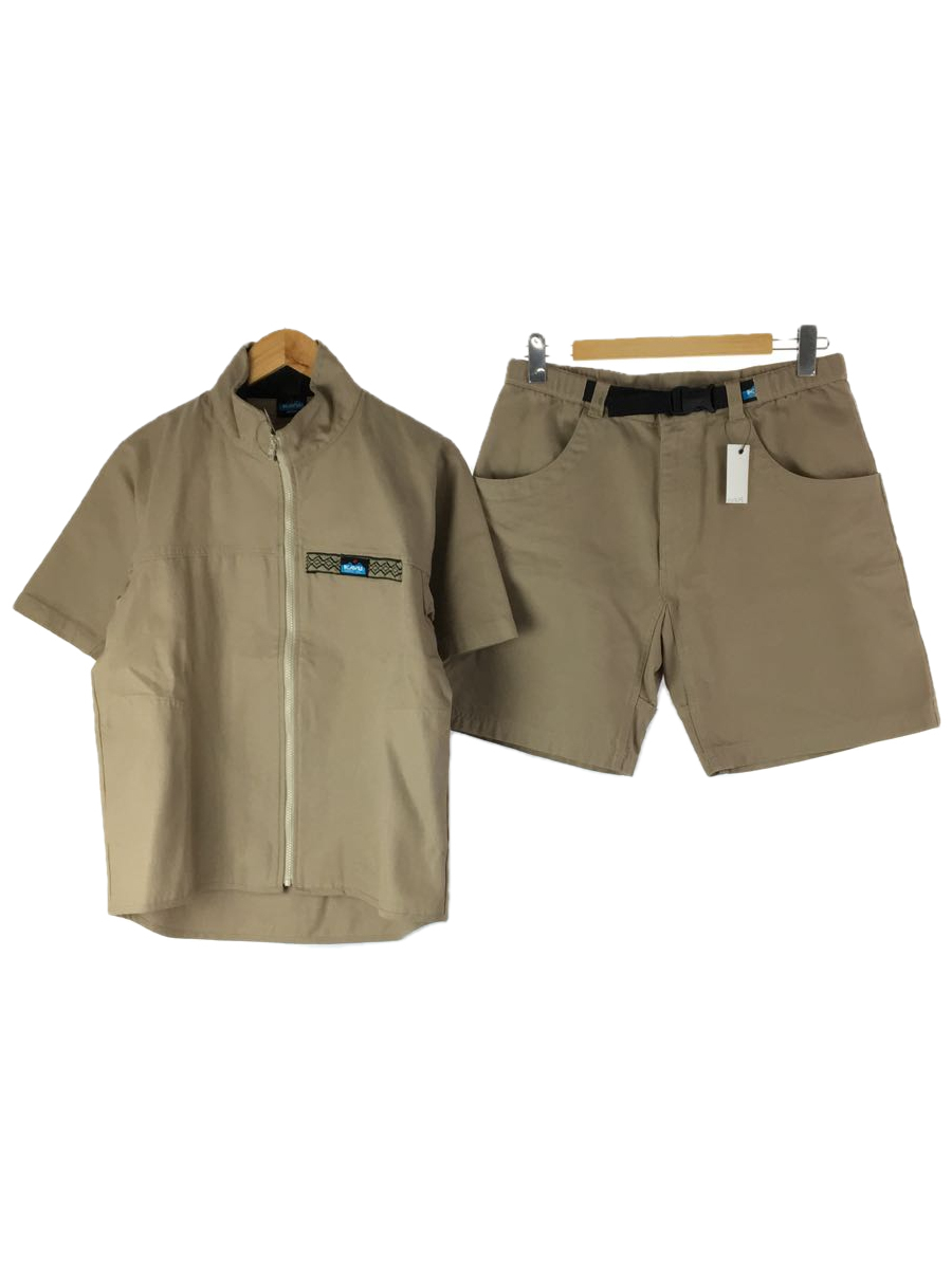 KAVU◆セットアップ/M/コットン/BEG